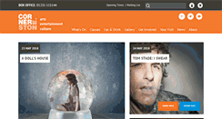 Desktop Screenshot of cornerstone-arts.org
